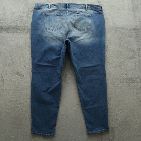 Torrid Jeans Women's Size 24R Blue High-Rise Skinny Denim 31" Inseam Stretch - Picture 11 of 16